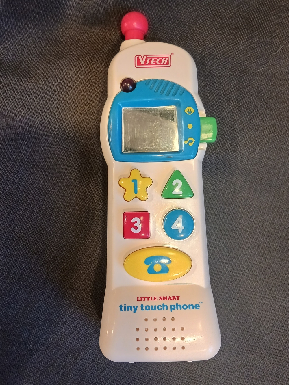 Vintage 1994 Vtech Tiny Touch Phone Toy